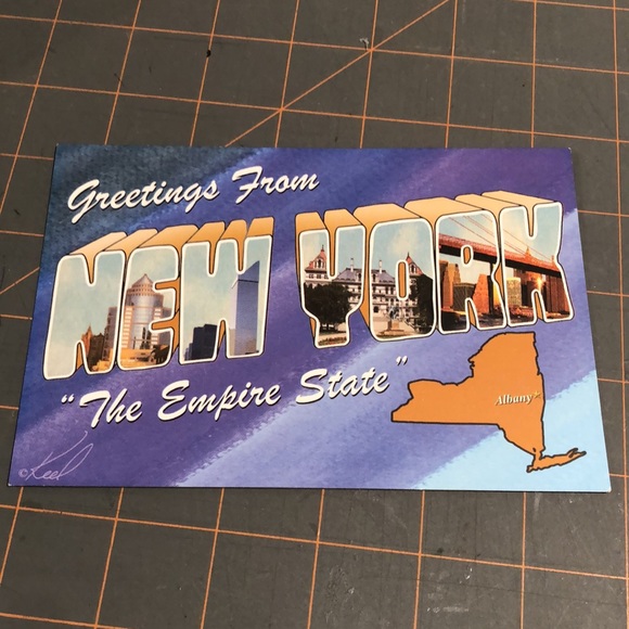 3. New York  State Vintage Cracker Barrel Post Cards - Picture 2 of 11